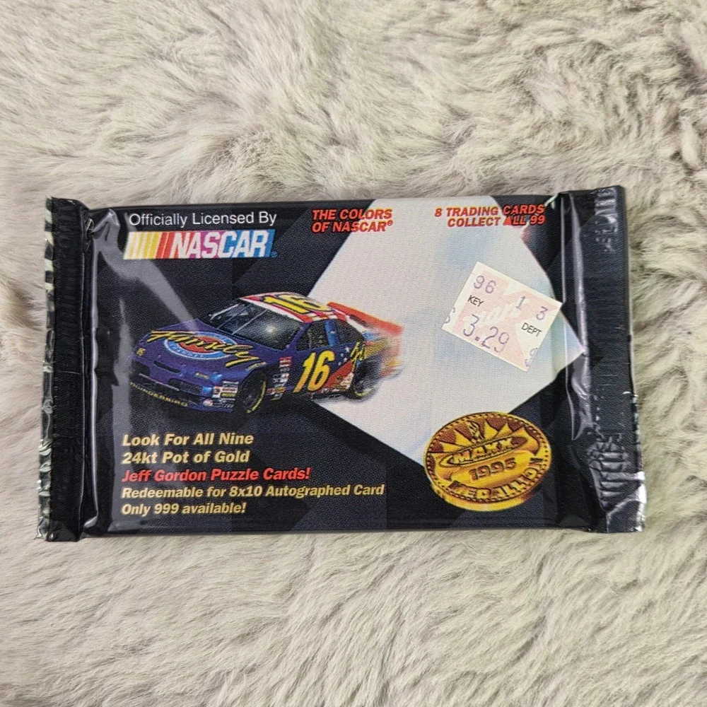 5 Pack Lot 1995 Maxx Medallion NASCAR Trading Cards Sealed Jeff Gordon Chase 8ct